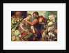 Woman Selling Vegetables, 1567 by Joachim Beuckelaer or Bueckelaer