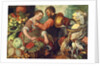Woman Selling Vegetables, 1567 by Joachim Beuckelaer or Bueckelaer