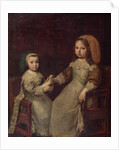 King Louis XIV as a child with Philippe I, Duke of Orleans by Charles Beaubrun