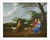A Family Group in a Landscape, 1655 by Adriaen van de Velde