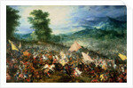The Battle of Arbelles, or the Battle of Issus, 1602 by Jan the Elder Brueghel