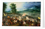 The Battle of Arbelles, or the Battle of Issus, 1602 by Jan the Elder Brueghel