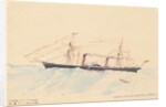 Scotia, a Cunard steamship, c.1879-80 by Henri de Toulouse-Lautrec