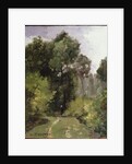 Under the Trees, 1864 by Camille Pissarro