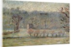 The Hill at Vaches, Bazincourt, c.1890 by Camille Pissarro