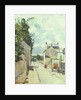 Rue de l'Ermitage, Pontoise, 1874 by Camille Pissarro