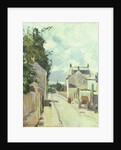 Rue de l'Ermitage, Pontoise, 1874 by Camille Pissarro