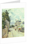 Rue de l'Ermitage, Pontoise, 1874 by Camille Pissarro