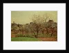 The Orchard, 1870 by Camille Pissarro