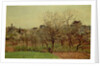 The Orchard, 1870 by Camille Pissarro