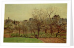 The Orchard, 1870 by Camille Pissarro