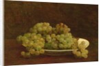 Still Life of Grapes, 1890 by Ignace Henri Jean Fantin-Latour