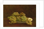 Still Life of Grapes, 1890 by Ignace Henri Jean Fantin-Latour