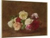 Roses in a bowl, 1884 by Ignace Henri Jean Fantin-Latour