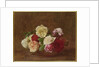 Roses in a bowl, 1884 by Ignace Henri Jean Fantin-Latour