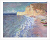 Morning at Etretat, 1883 by Claude Monet