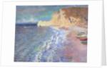 Morning at Etretat, 1883 by Claude Monet