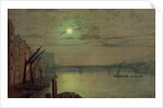 Southwark Bridge, 1882 by John Atkinson Grimshaw