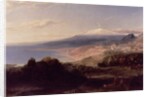 Taormina and Mount Etna, c.1840 by Carl Rottmann