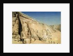 The Excavation of the Great Temple of Ramesses II, Abu Simbel by Louis M.A. Linant de Bellefonds