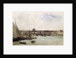 Dieppe, 1875 by Charles Francois Daubigny