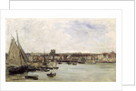 Dieppe, 1875 by Charles Francois Daubigny
