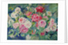 Roses, c.1885 by Pierre Auguste Renoir
