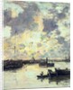 The Port, c.1895 by Eugene Louis Boudin