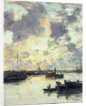 The Port, c.1895 by Eugene Louis Boudin