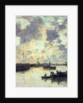 The Port, c.1895 by Eugene Louis Boudin