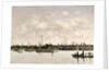 The Meuse at Dordrecht, 1874 by Eugene Louis Boudin