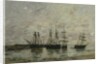 Portrieux, 1869 by Eugene Louis Boudin