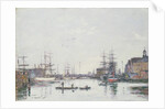 The Basin of the Barre, Le Havre, 1895 by Eugene Louis Boudin