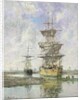 The Large Ship, 1879 by Eugene Louis Boudin