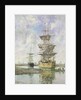 The Large Ship, 1879 by Eugene Louis Boudin