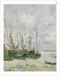Boats, 1888-95 by Eugene Louis Boudin
