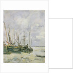 Boats, 1888-95 by Eugene Louis Boudin