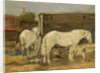 Gypsy Horses, c.1885-90 by Eugene Louis Boudin