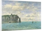 The Cliffs at Etretat, 1890 by Eugene Louis Boudin