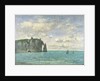 The Cliffs at Etretat, 1890 by Eugene Louis Boudin