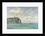 The Cliffs at Etretat, 1890 by Eugene Louis Boudin