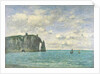 The Cliffs at Etretat, 1890 by Eugene Louis Boudin