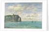 The Cliffs at Etretat, 1890 by Eugene Louis Boudin
