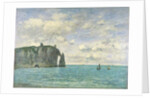 The Cliffs at Etretat, 1890 by Eugene Louis Boudin