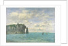 The Cliffs at Etretat, 1890 by Eugene Louis Boudin
