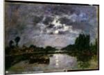 The Effect of the Moon, 1891 by Eugene Louis Boudin