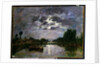 The Effect of the Moon, 1891 by Eugene Louis Boudin