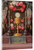 A Chalice with the Eucharist in a cartouche decorated with flowers and fruit, c.1664 by Jan van the Elder Kessel
