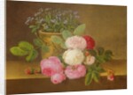 Still Life of Flowers by Johan Laurents Jensen