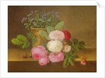 Still Life of Flowers by Johan Laurents Jensen